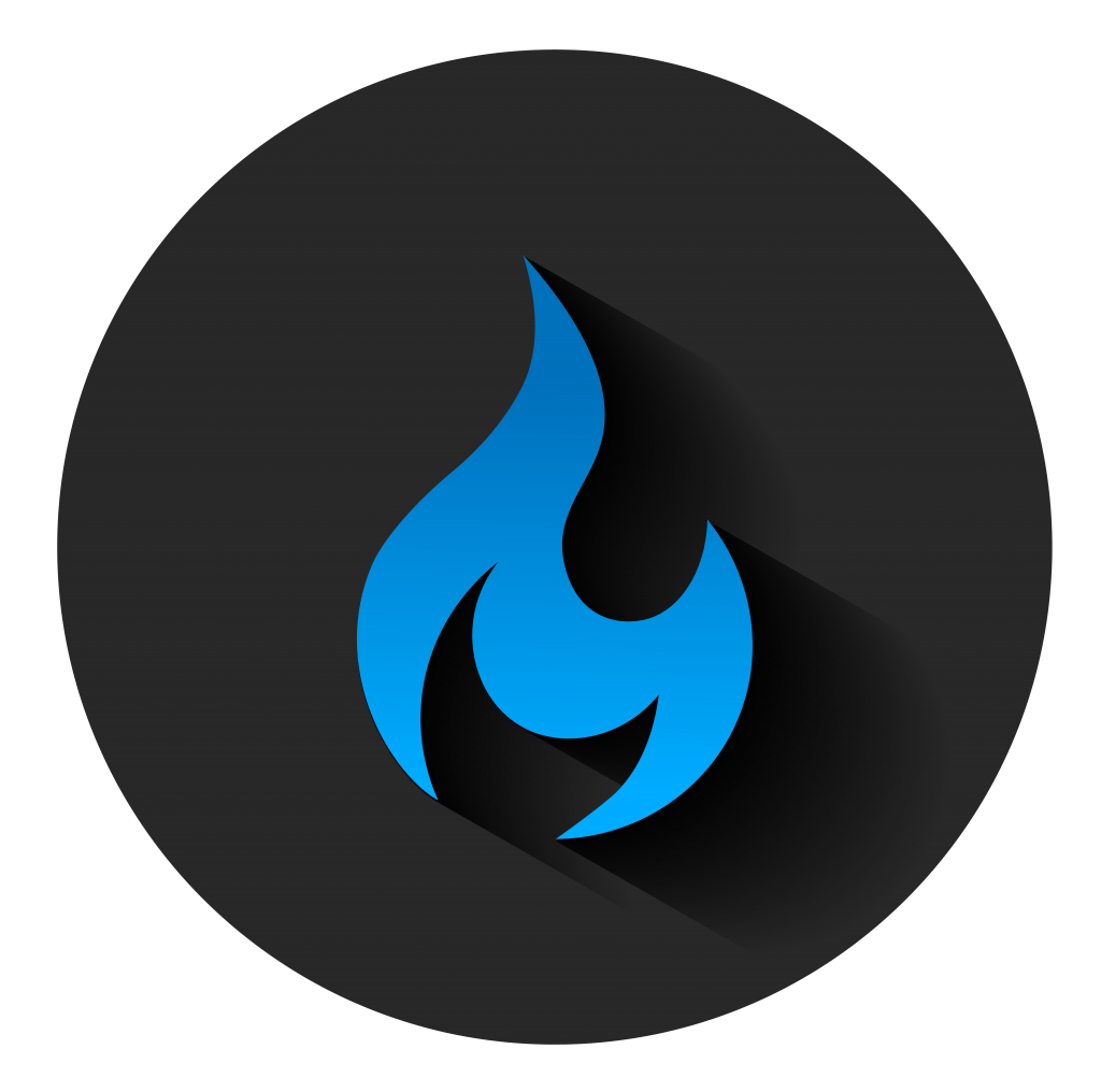 Natural Gas Flame Icon